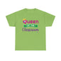 Queen of the Classroom - Back to School Boricua Teacher Heavy Cotton Tee
