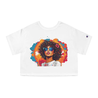 Mosaico Girl Women's Flowy Cropped Tee