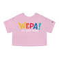 Wepa Boricua Flowy Cropped Tee