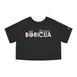 Jíbara Boricua Flowy Cropped Tee