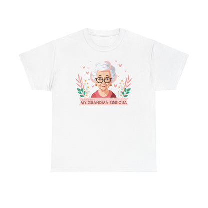 In Loving Memory of My Grandma Boricua Unisex Heavy Cotton Tee