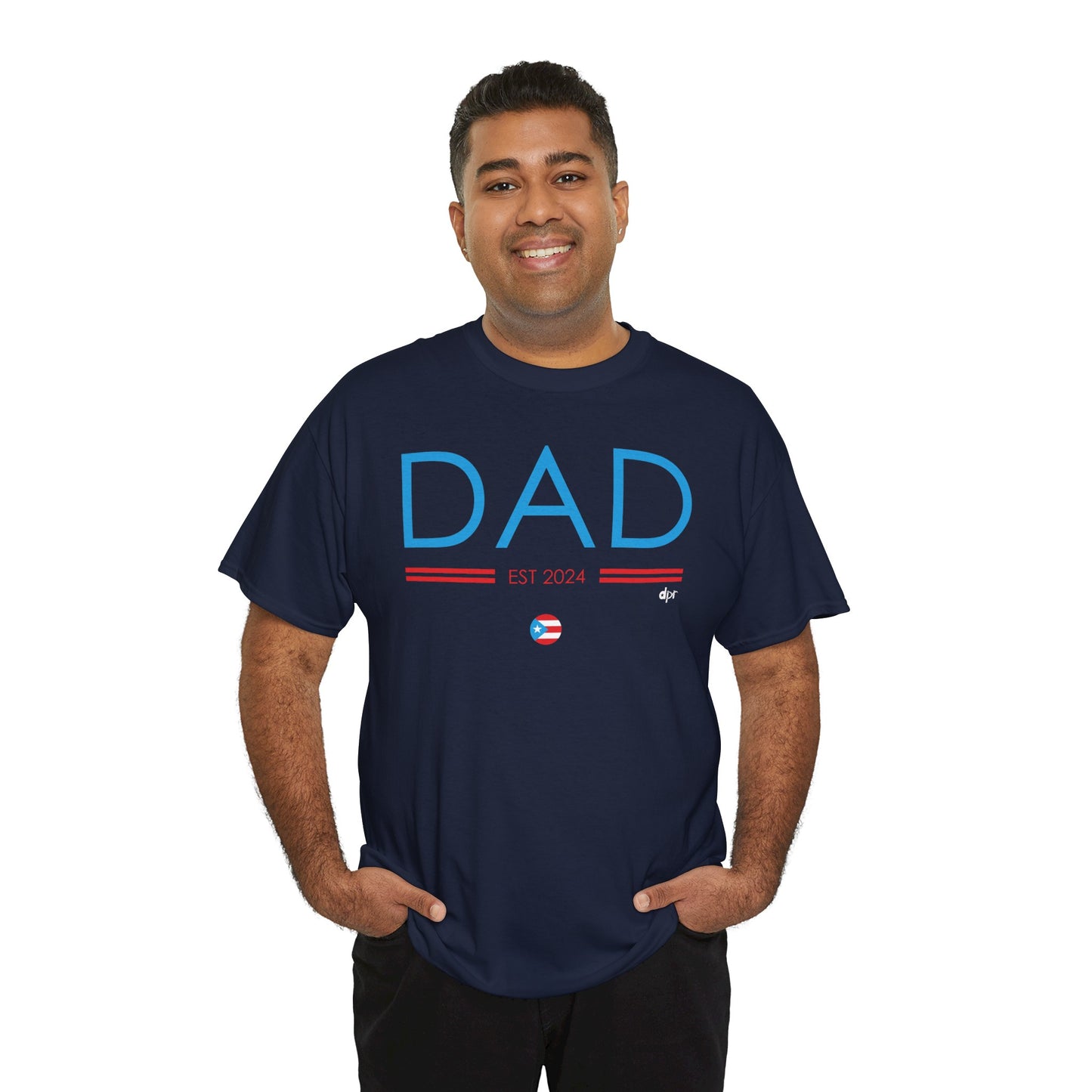 DAD Est 2024 Heavy Cotton Tee