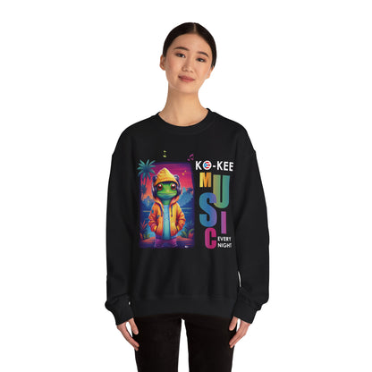 Coqui I Play Music Every Night Unisex Heavy Blend™ Crewneck Sweaters