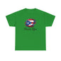 Puerto Rico Basketball Flag 2 | Unisex Heavy Cotton T-Shirt