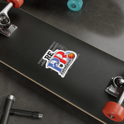 Puerto Rico Basketball REPresentando Waterproof Kiss-Cut Vinyl Decal