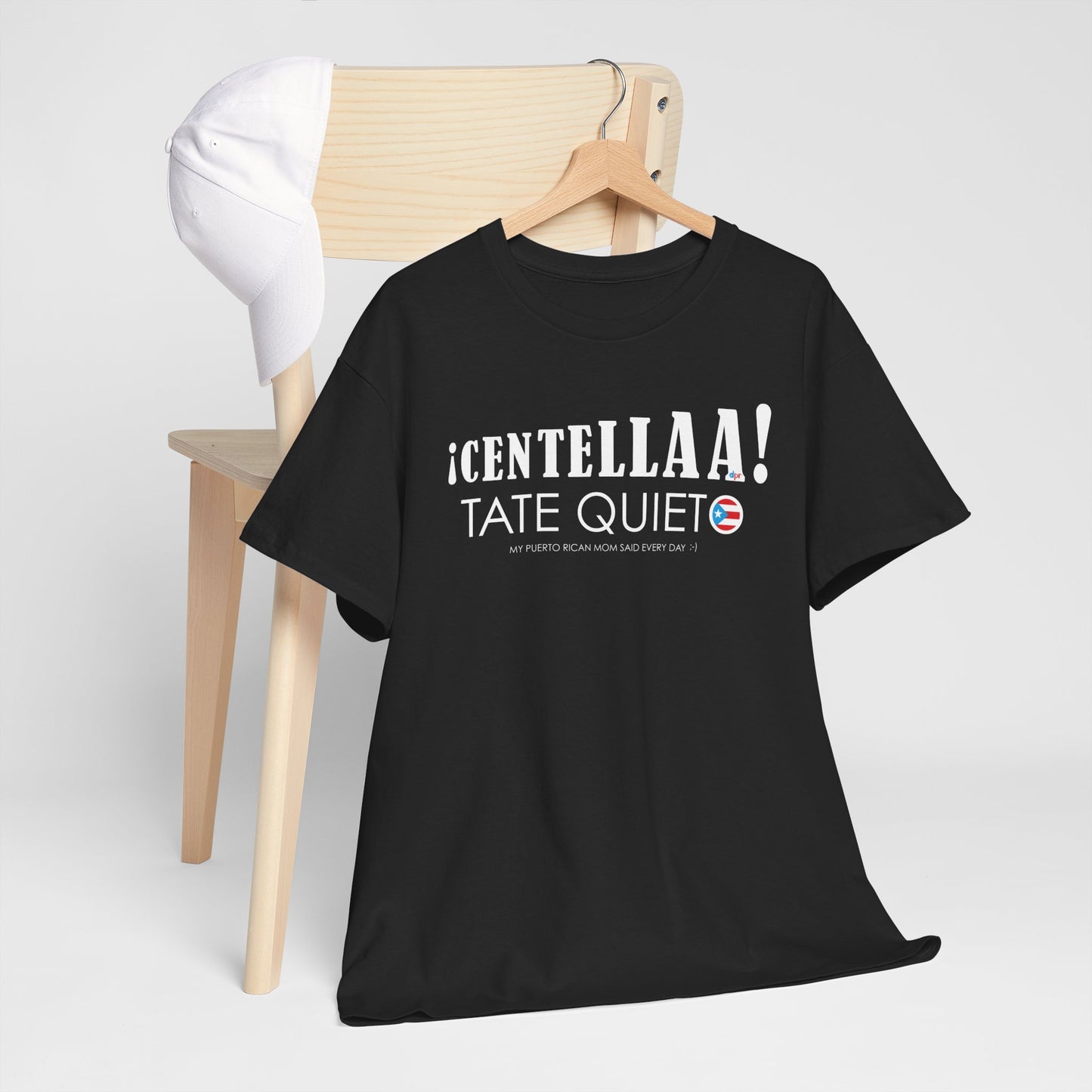 CENTELLA! Puerto Rican Mom  Unisex Heavy Cotton Tee