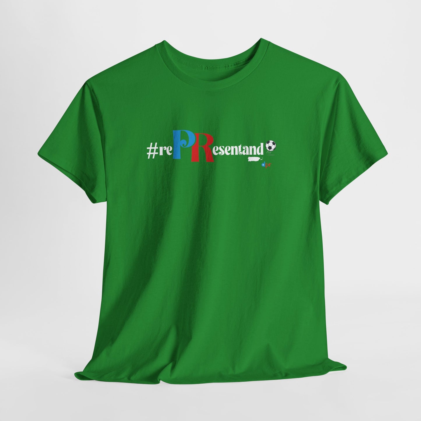 RePResentando Soccer Ball Unisex Heavy Cotton Tee