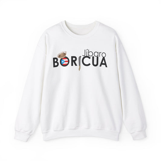 Jíbaro Boricua Unisex Heavy Blend™ Crewneck Sweaters