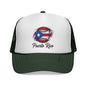 Puerto Rico Baseball Flag Trucker Caps FREE SHIPPING
