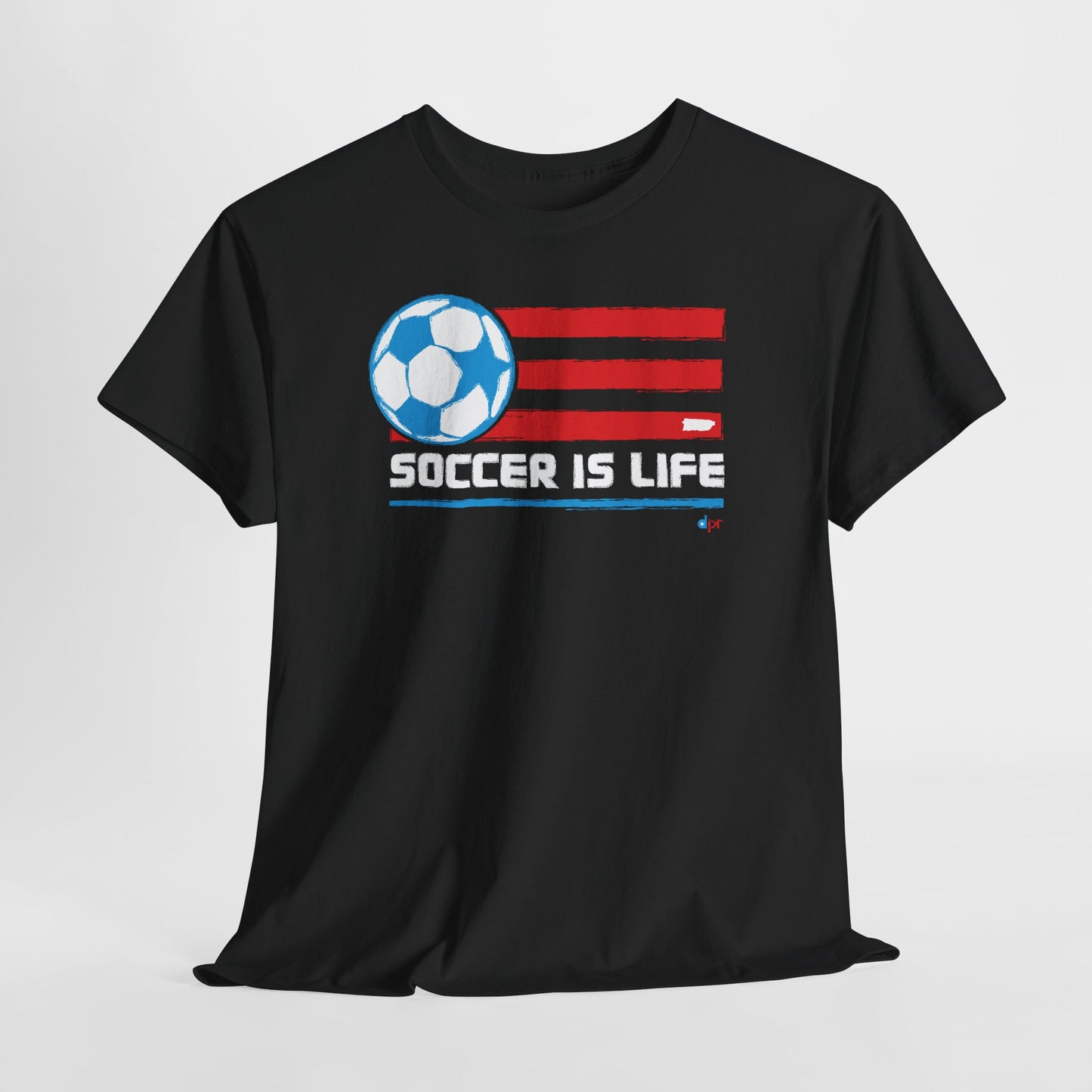 Soccer Mom Boricua Unisex Heavy Cotton Tee