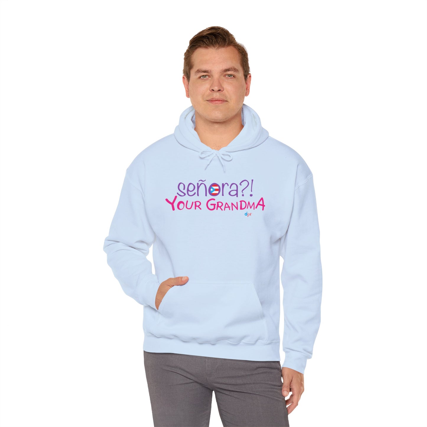 Señora Your Grandma Unisex Heavy Blend™ Boricua-Style Hoodies