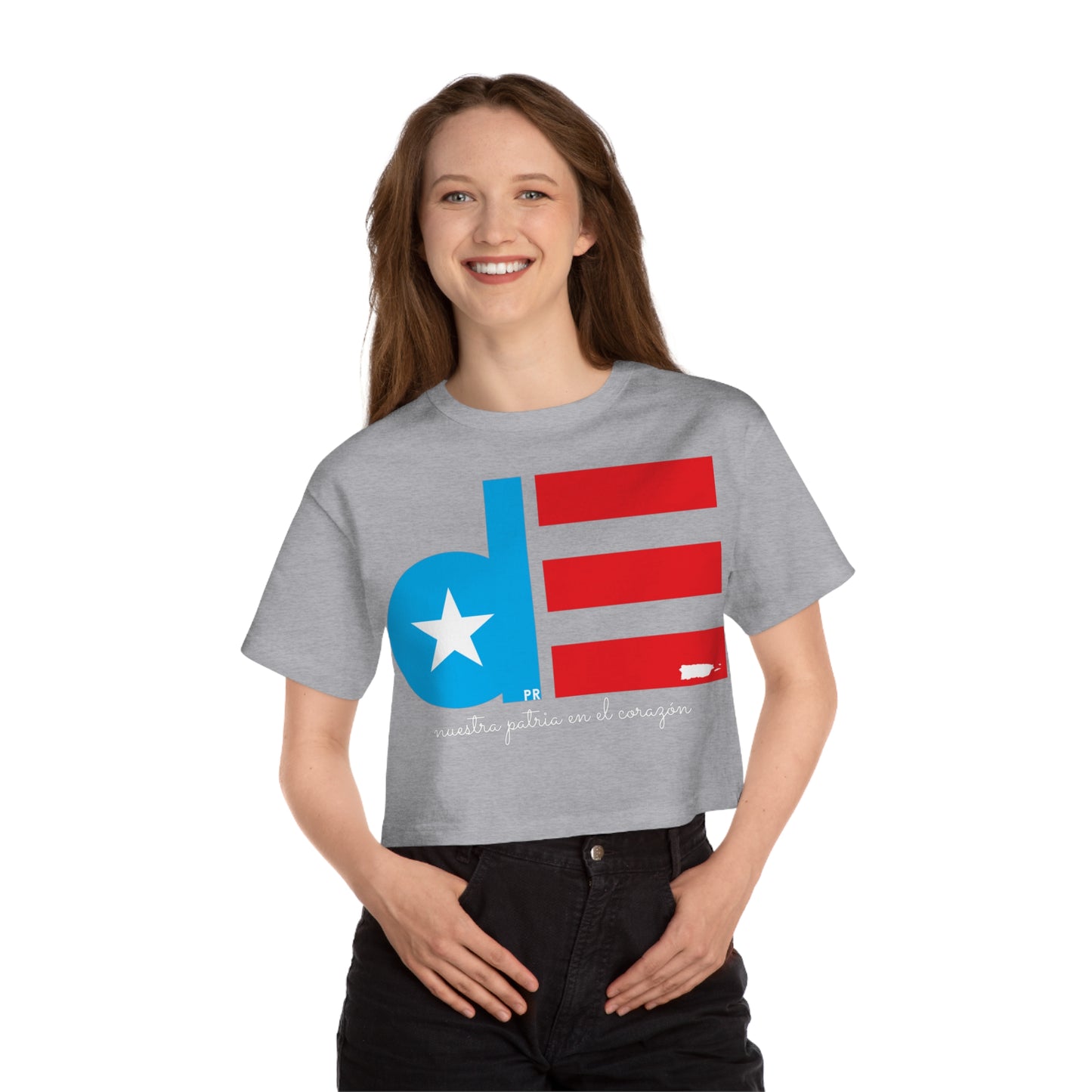 Dpr MAPA Puerto Rico Flowy Cropped Tee