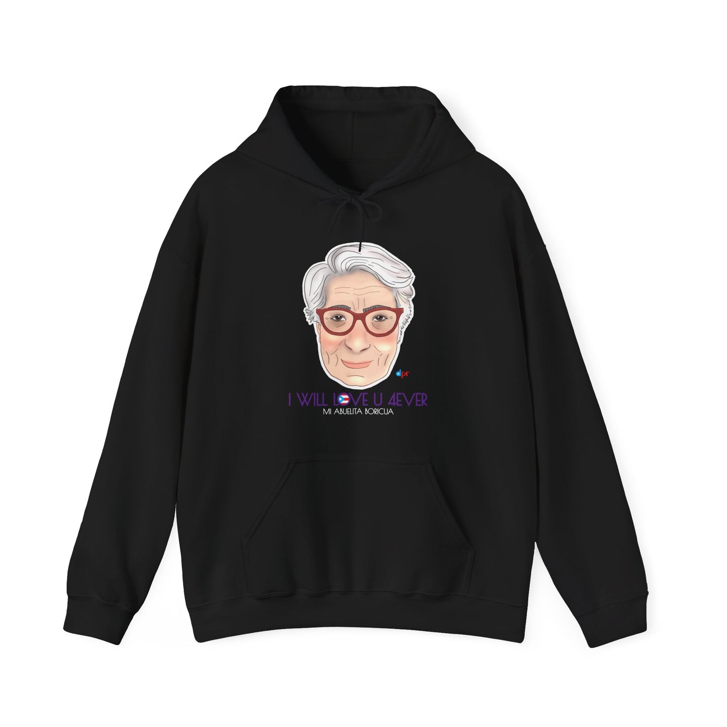 I Will Love You Forever Abuelita Boricua Unisex Heavy Blend™ Boricua-Style Hoodies