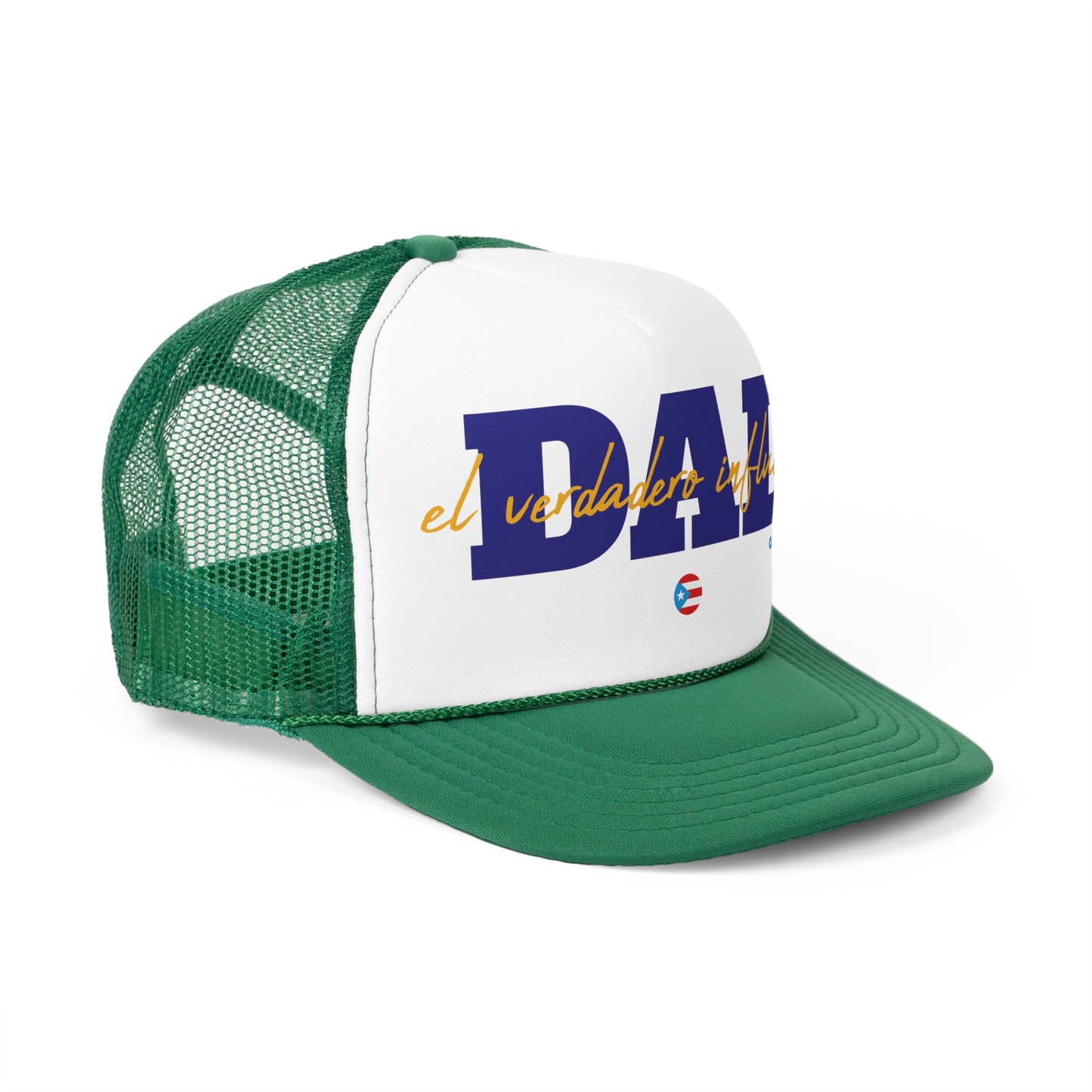 DAD El Verdadero Influencer Puerto Rican Pride Trucker Caps FREE SHIPPING