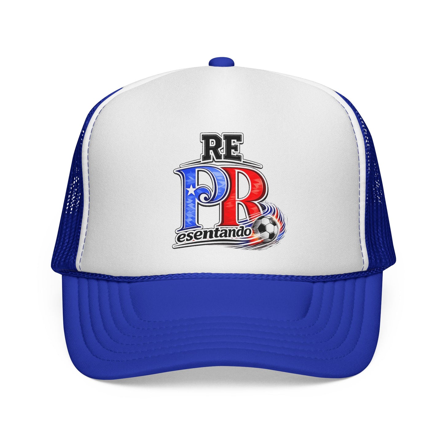 Puerto Rico Fire Soccer ball REPresentando Trucker Caps FREE SHIPPING