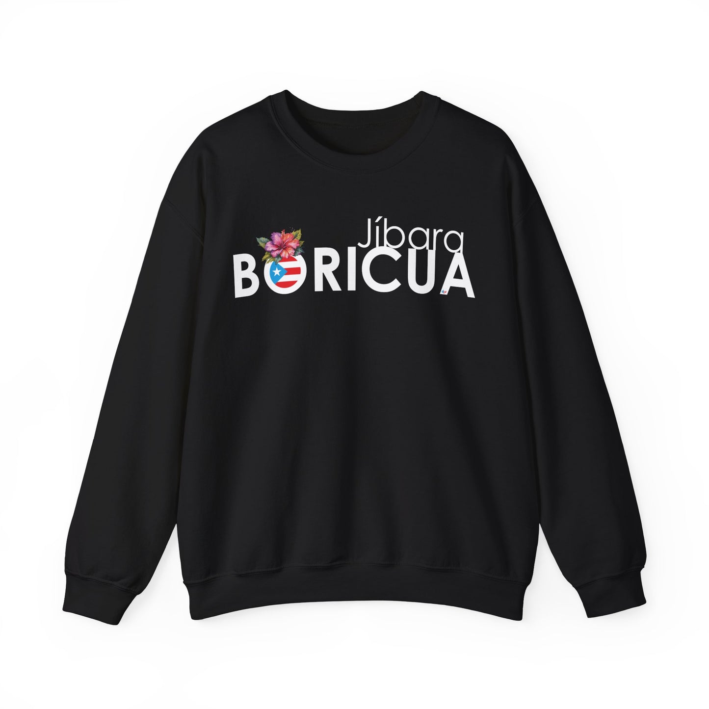 Jíbara Boricua Unisex Heavy Blend™ Crewneck Sweaters