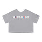 HOPE HOME BANDERA PUERTO RICO Flowy Cropped Tee