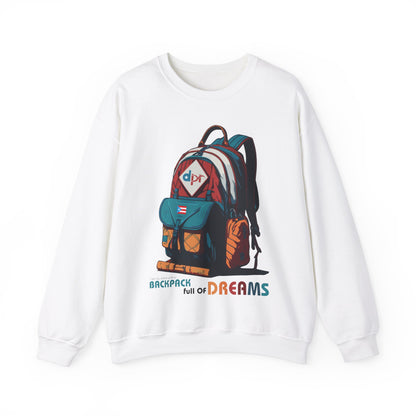 Backpack full of Dreams Unisex Heavy Blend™ Crewneck Sweaters