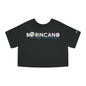 BORINCANO aunque naciera en la luna Flowy Cropped Tee