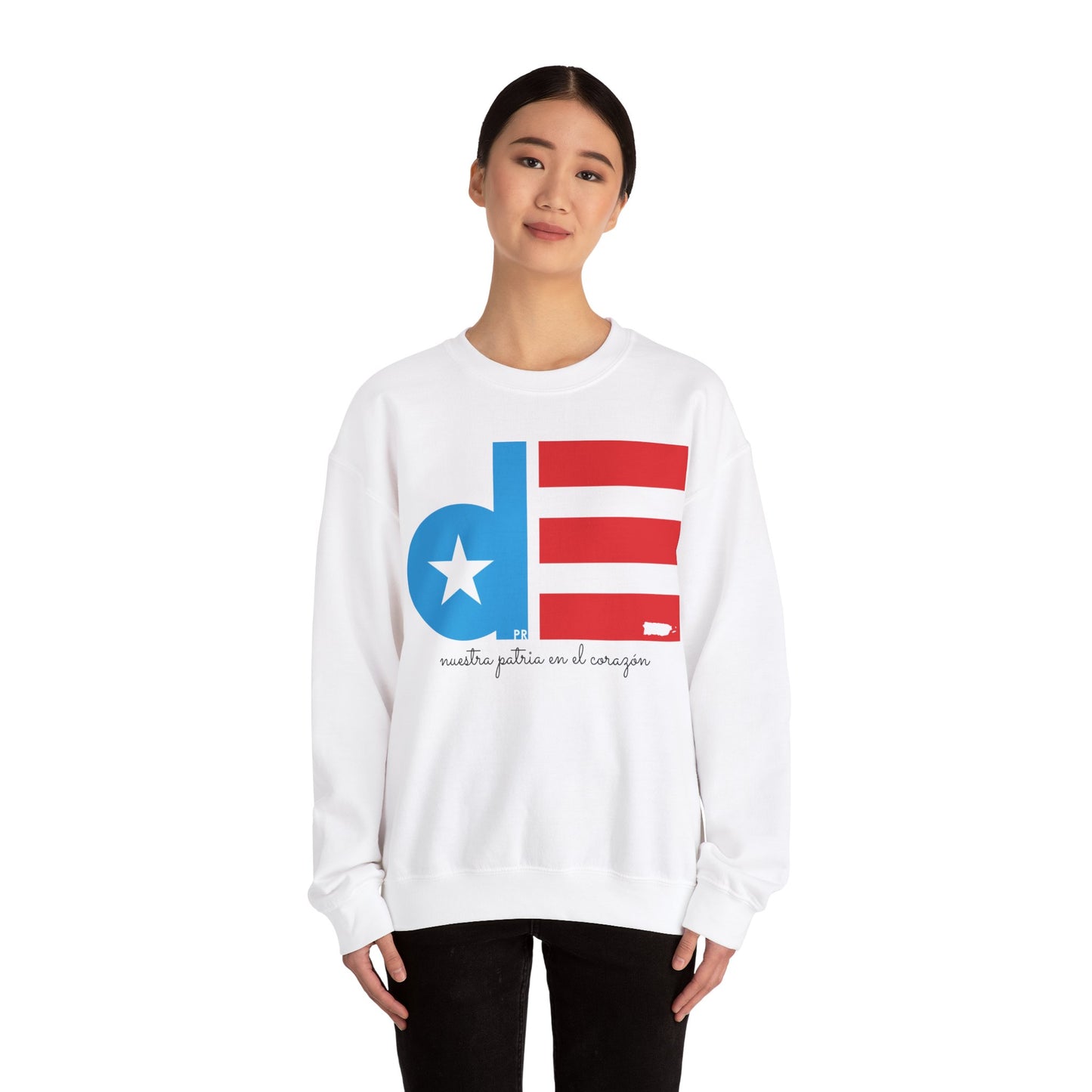 Dpd MAPA Puerto Rico Unisex Heavy Blend™ Crewneck Sweaters