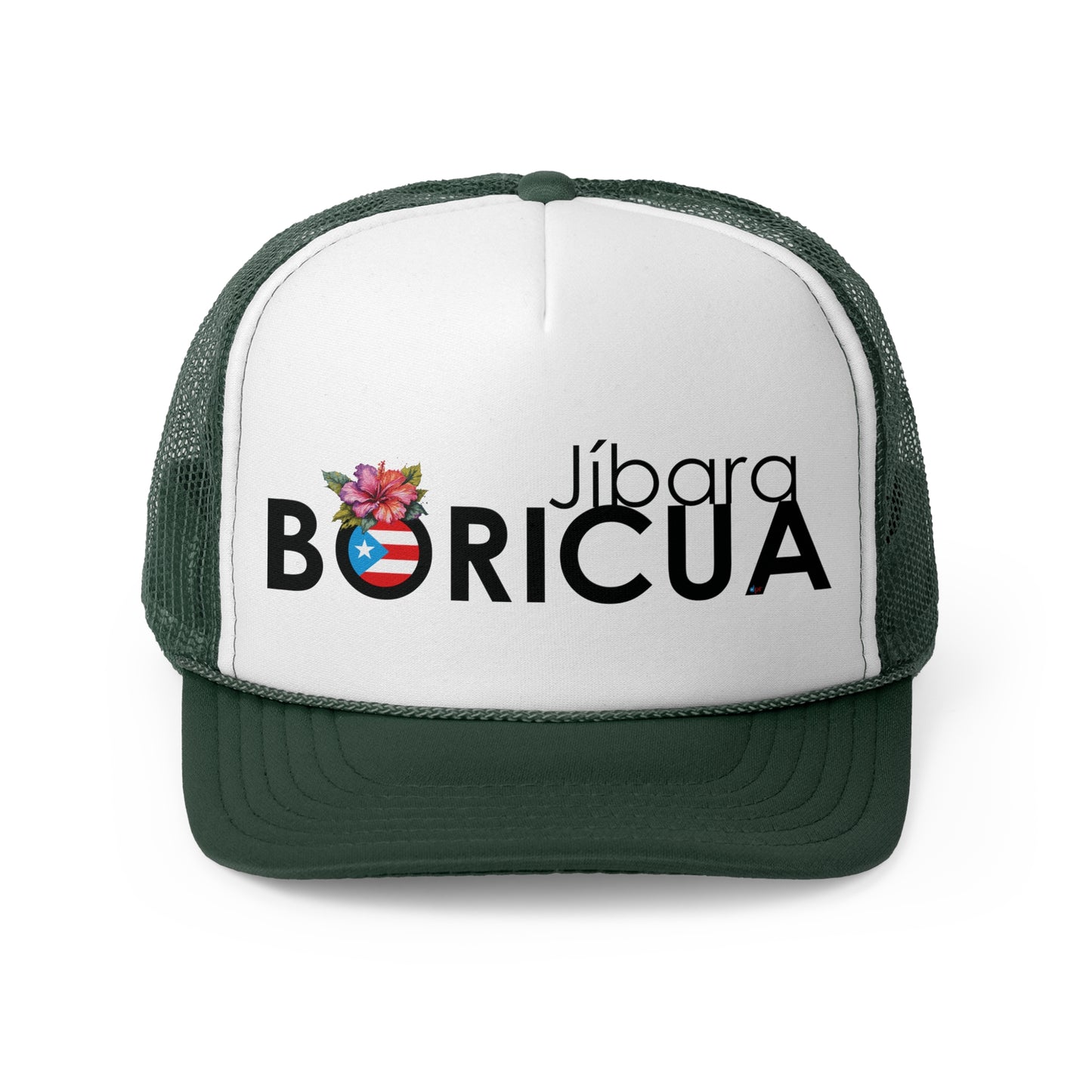 Jíbara Boricua Puerto Rican Pride Trucker Caps FREE SHIPPING
