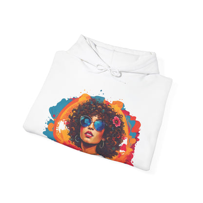 Mosaico Girl Unisex Heavy Blend™ Boricua-Style Hoodies