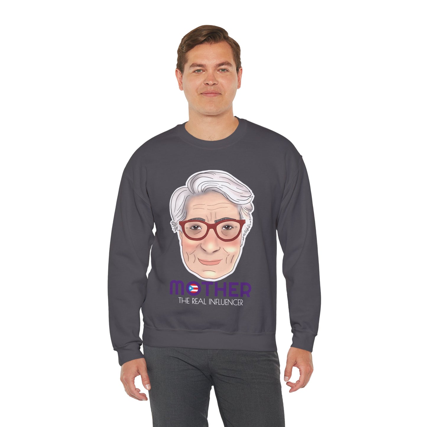 Mother The Real Influencer Heavy Blend™ Crewneck Sweatshirt
