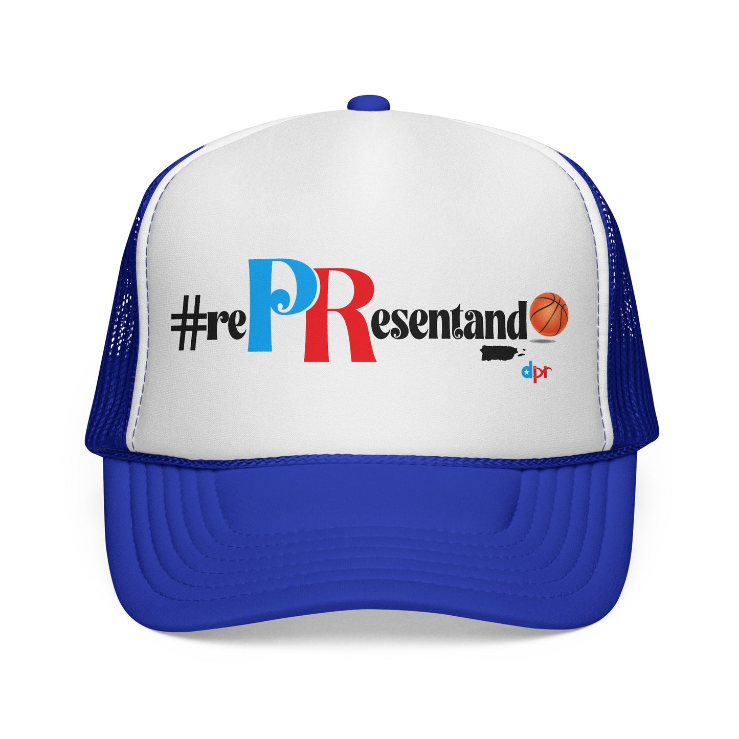 RePResentando Basketball Puerto Rican Pride Trucker Caps FREE SHIPPING
