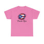 Puerto Rico Basketball Flag 2 | Unisex Heavy Cotton T-Shirt