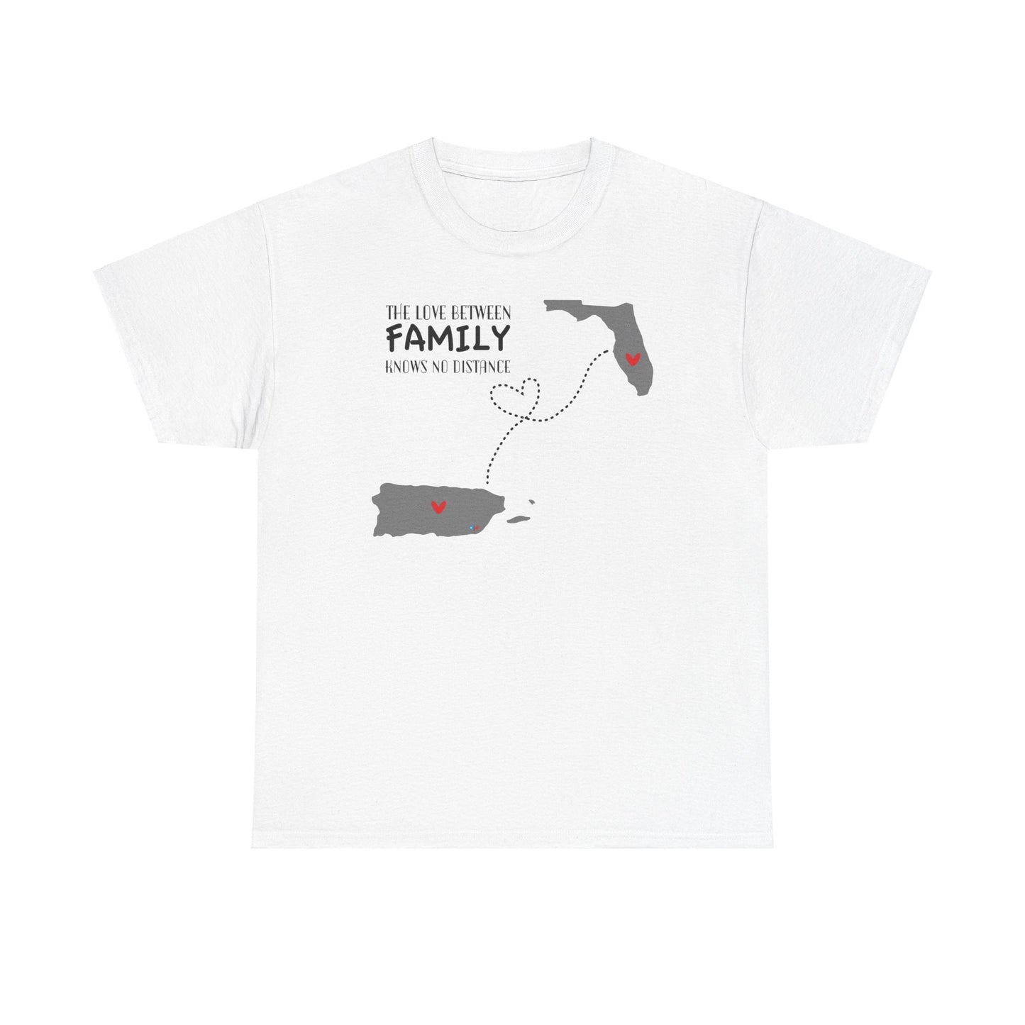 Love in the Distance Florida Unisex Heavy Cotton Tee