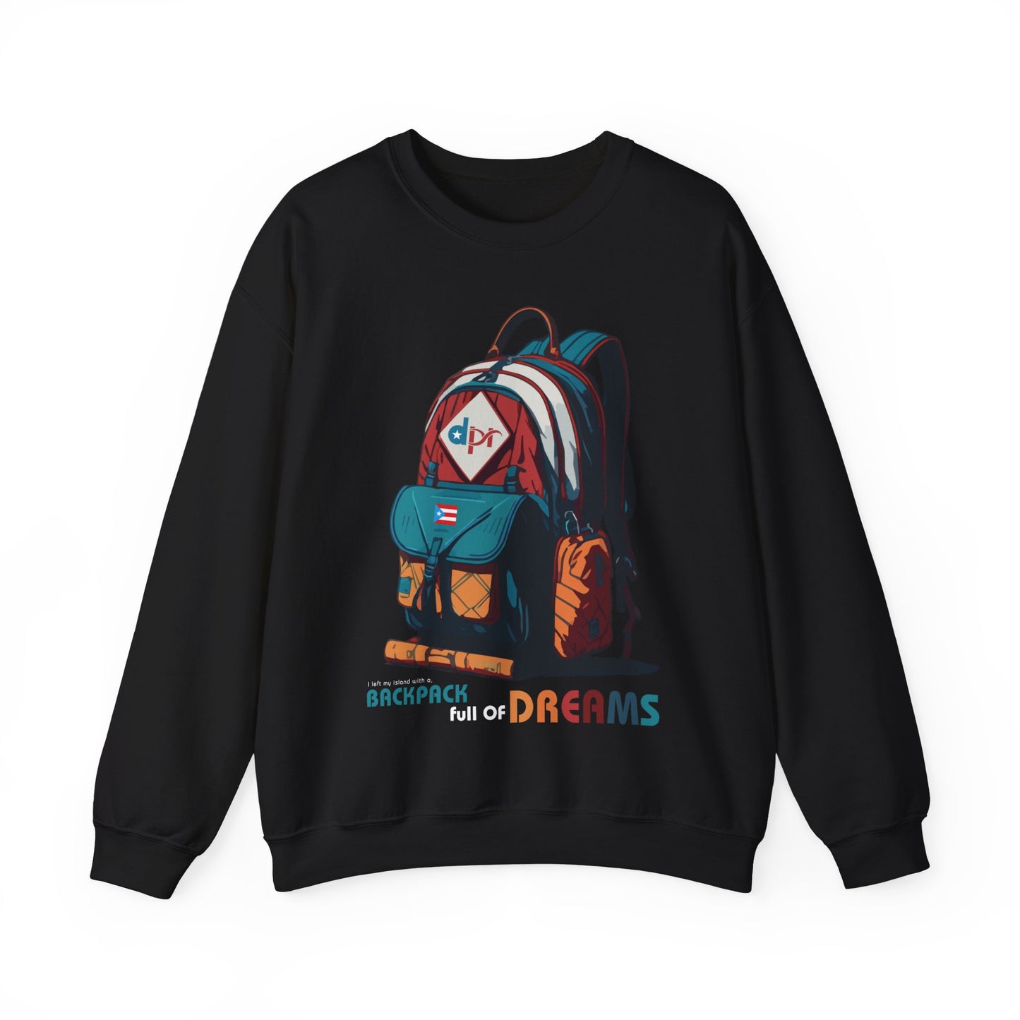 Backpack full of Dreams Unisex Heavy Blend™ Crewneck Sweaters