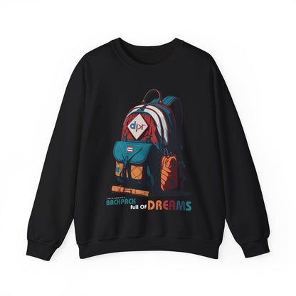 Backpack full of Dreams Unisex Heavy Blend™ Crewneck Sweaters