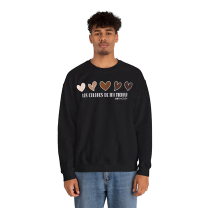 MELANINA BORINQUEN Heavy Blend™ Crewneck Sweaters