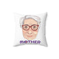 Mother The Real Influencer Spun Polyester Square Pillow