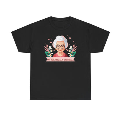 In Loving Memory of My Grandma Boricua Unisex Heavy Cotton Tee