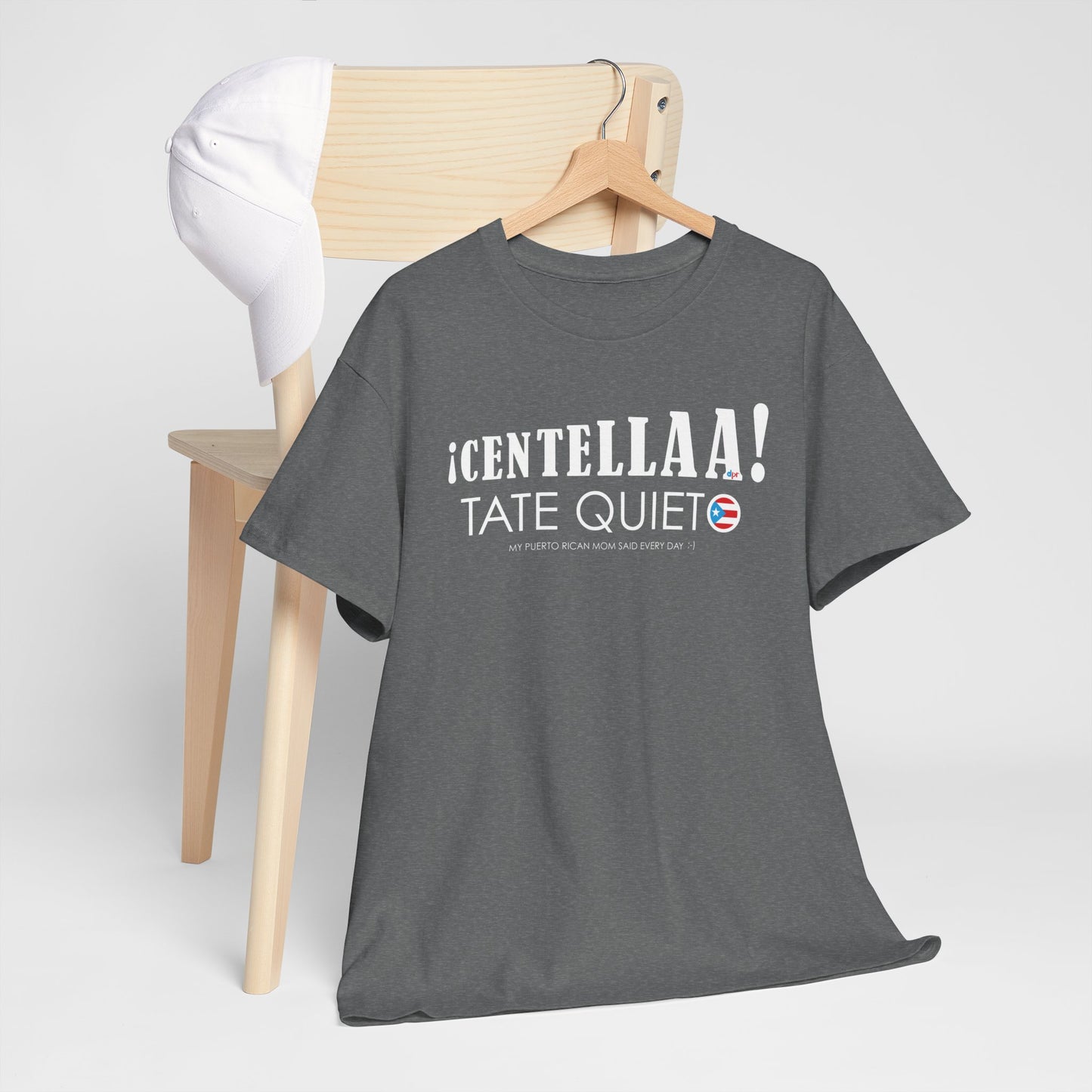 CENTELLA! Puerto Rican Mom  Unisex Heavy Cotton Tee
