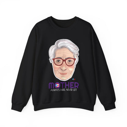 Mamá Boricua Always Here Never Left Heavy Blend™ Crewneck Sweatshirt
