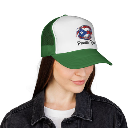 Puerto Rico Volleyball Flag  Trucker Caps FREE SHIPPING