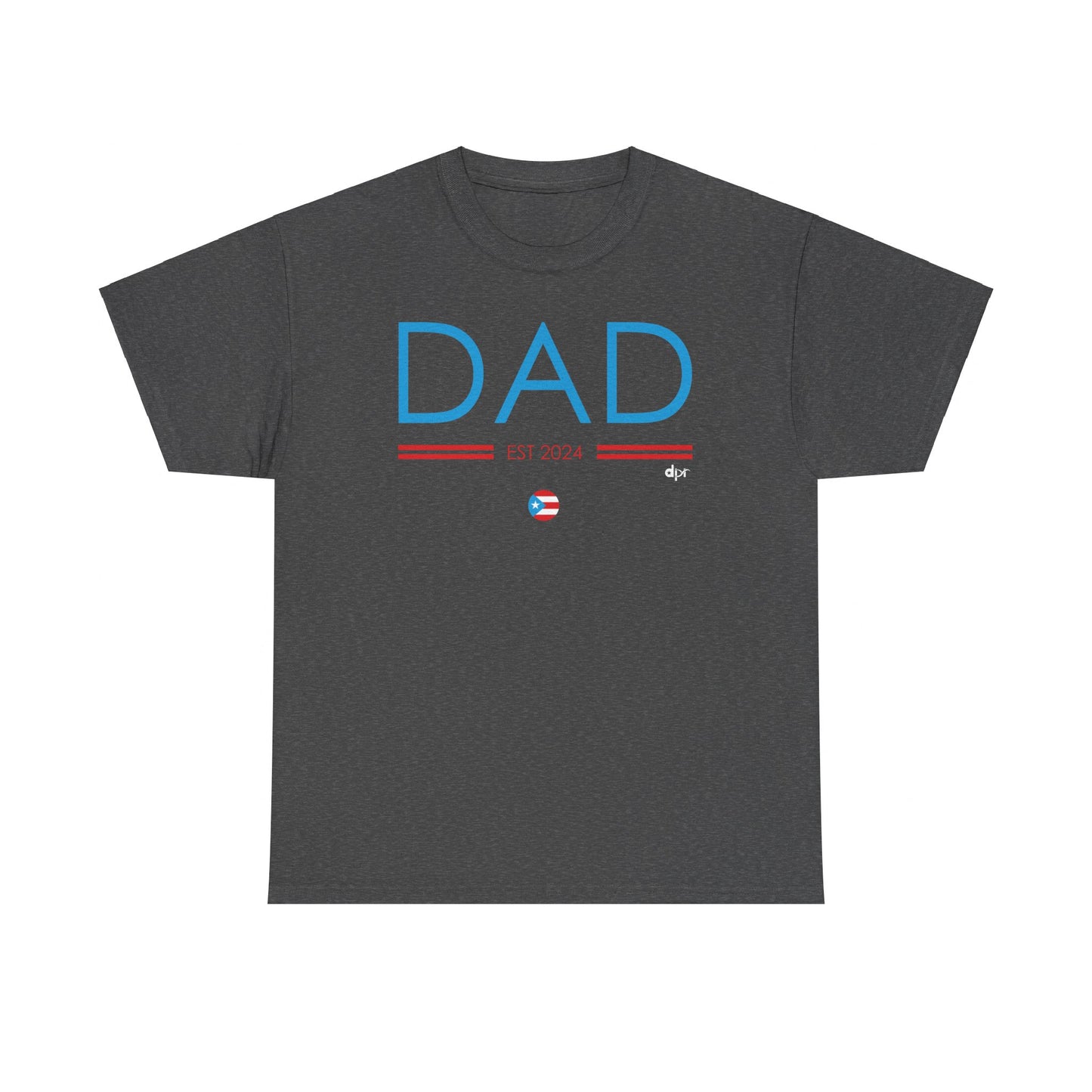 DAD Est 2024 Heavy Cotton Tee