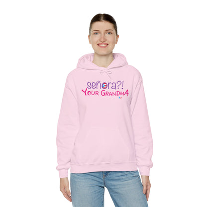 Señora Your Grandma Unisex Heavy Blend™ Boricua-Style Hoodies