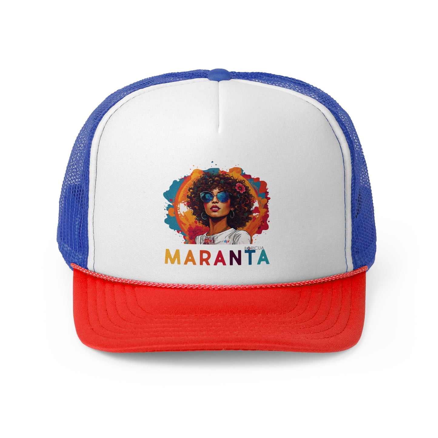 Maranta Flow Boricua Puerto Rican Pride Trucker Caps FREE SHIPPING