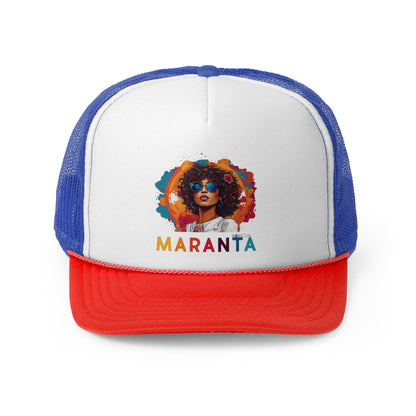 Maranta Flow Boricua Puerto Rican Pride Trucker Caps FREE SHIPPING