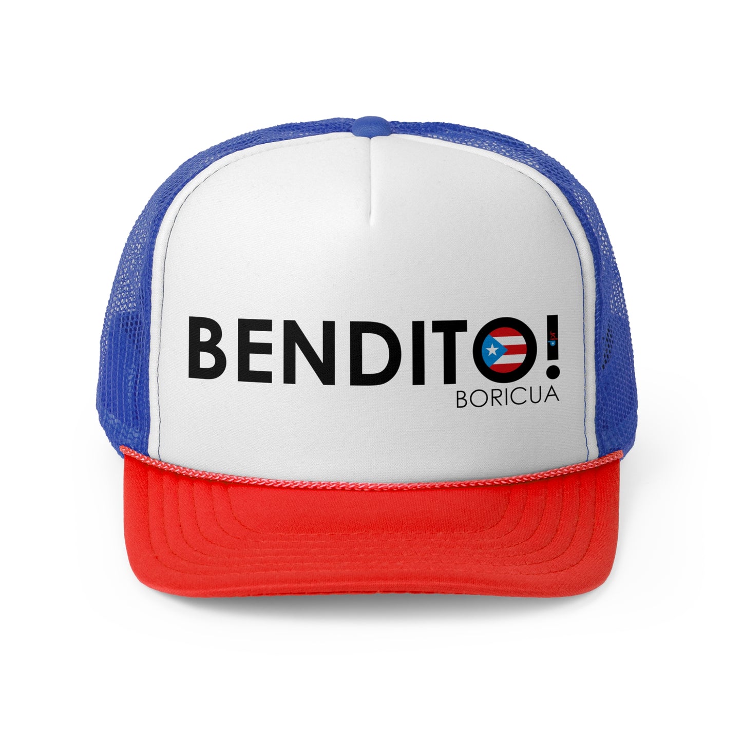 Bendito! Boricua Puerto Rican Pride Trucker Caps FREE SHIPPING