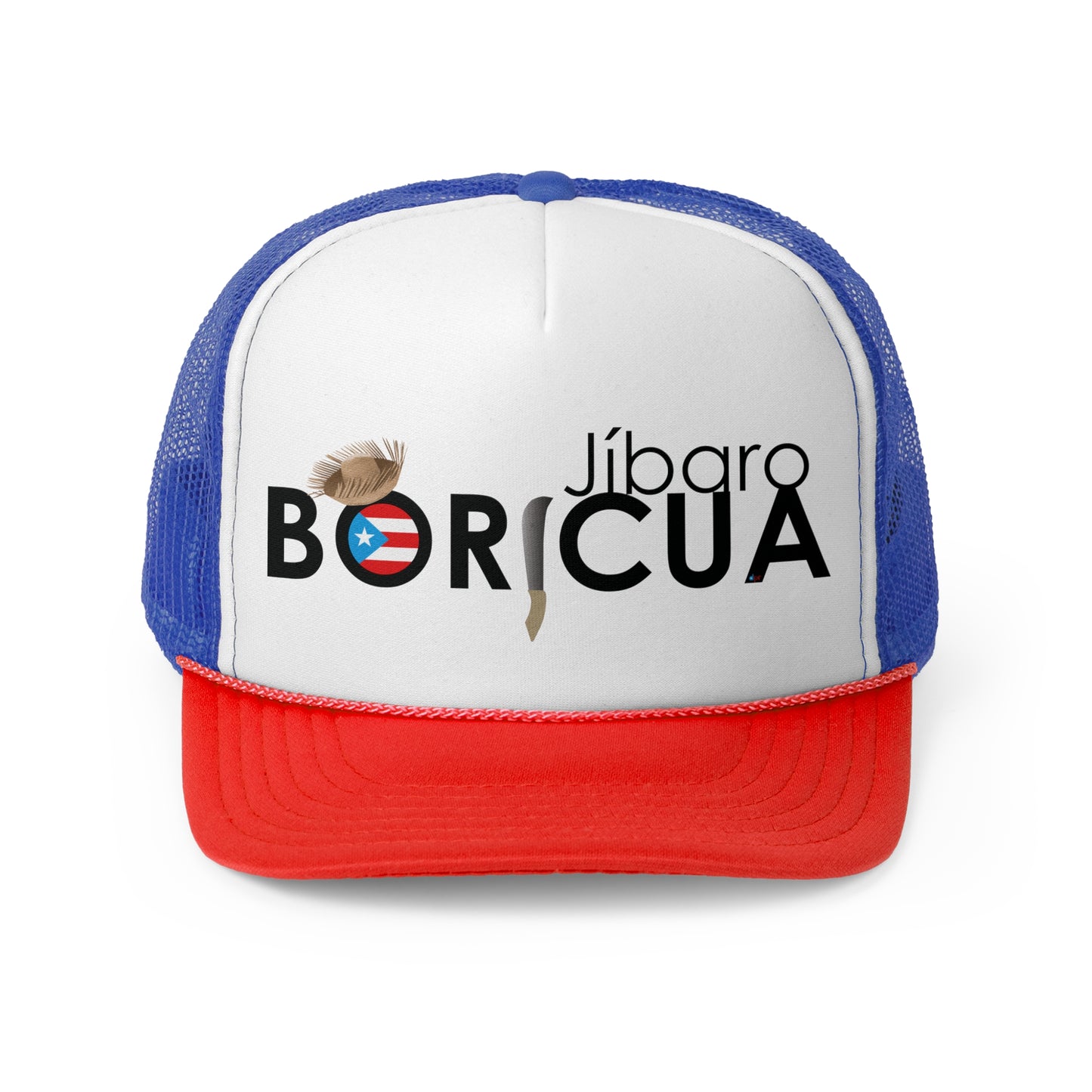 Jíbaro Boricua Puerto Rican Pride Trucker Caps FREE SHIPPING