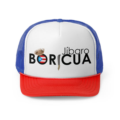 Jíbaro Boricua Puerto Rican Pride Trucker Caps FREE SHIPPING