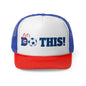 Let's Do This Soccer Puerto Rican Pride Trucker Caps FREE SHIPPING