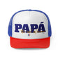 Papá The Real Influencer Puerto Rican Pride Trucker Caps FREE SHIPPING