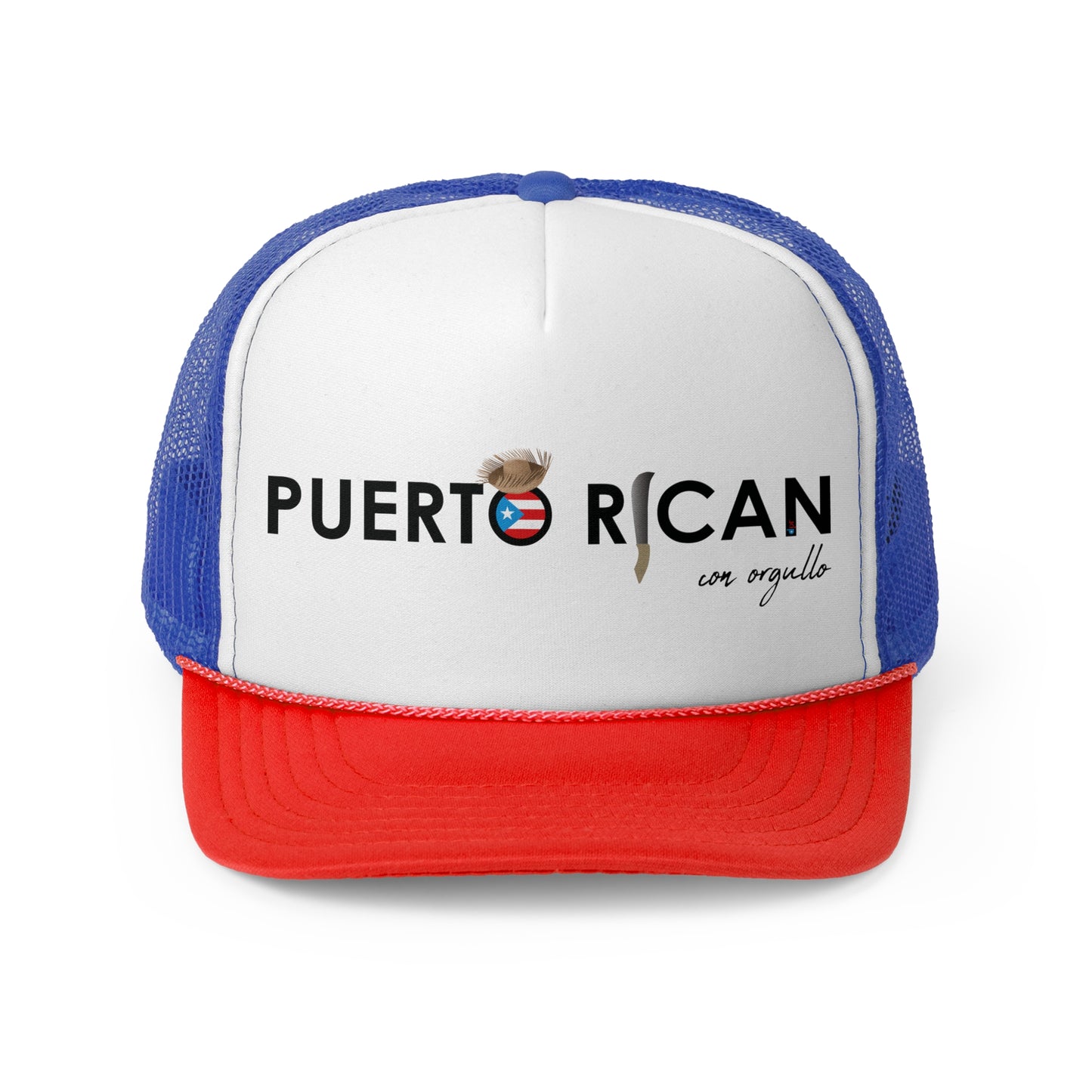 Puerto Rican con Orgullo Bandera Puerto Rican Pride Trucker Caps FREE SHIPPING