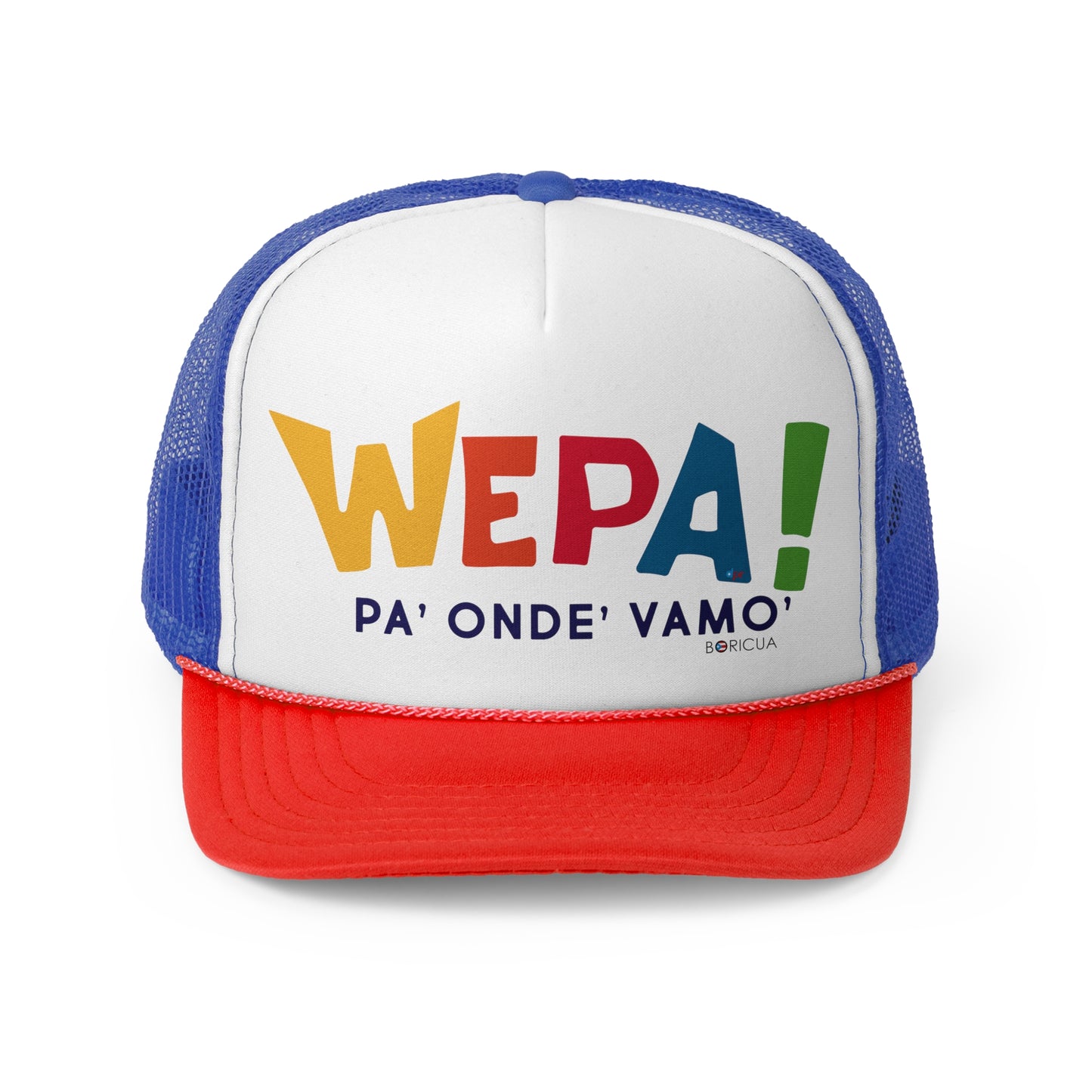Wepa Boricua Puerto Rican Pride Trucker Caps FREE SHIPPING