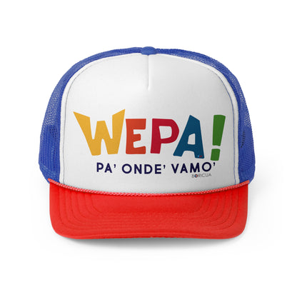 Wepa Boricua Puerto Rican Pride Trucker Caps FREE SHIPPING